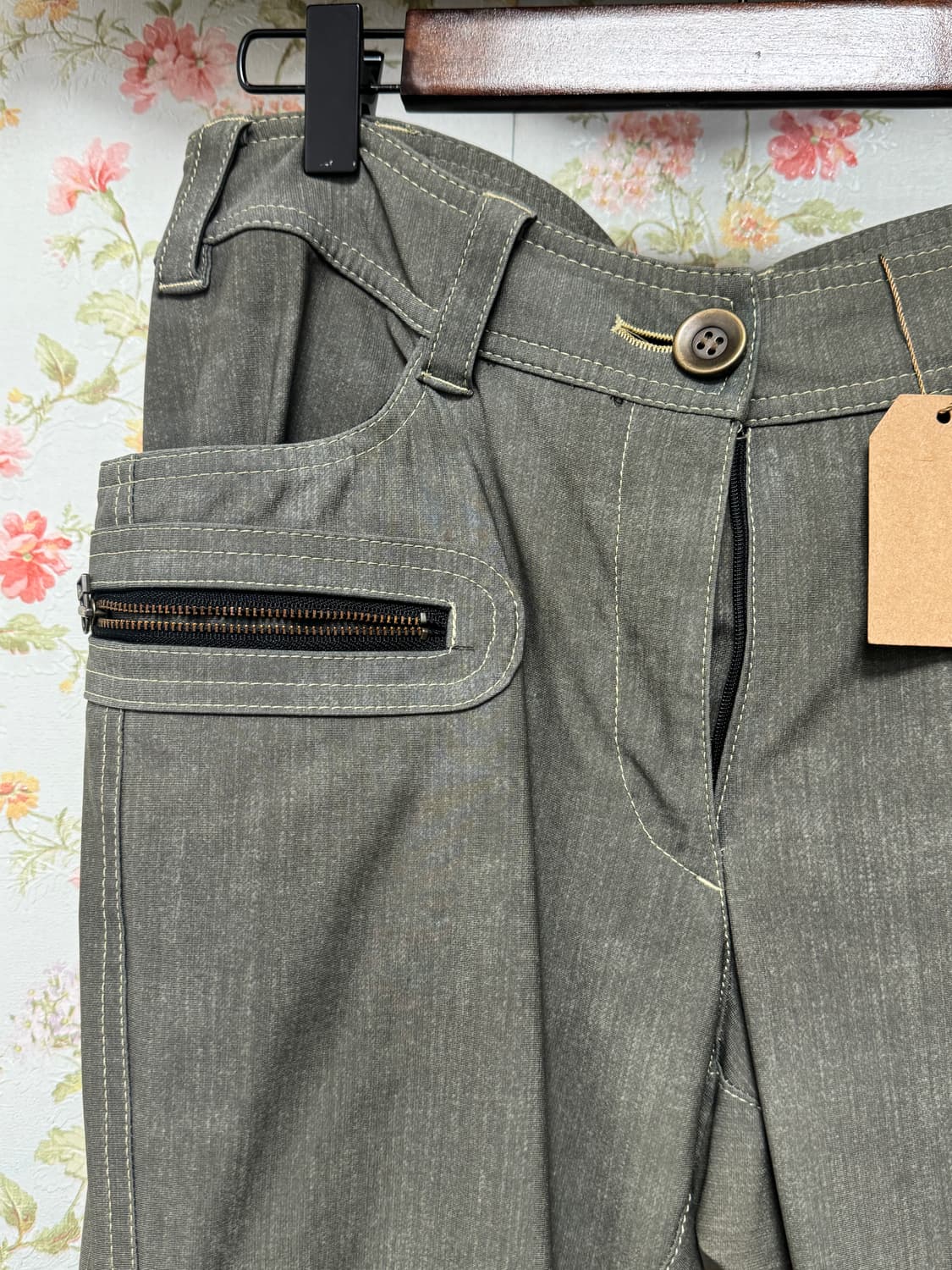 셔링 포켓 팬츠 상품이미지3