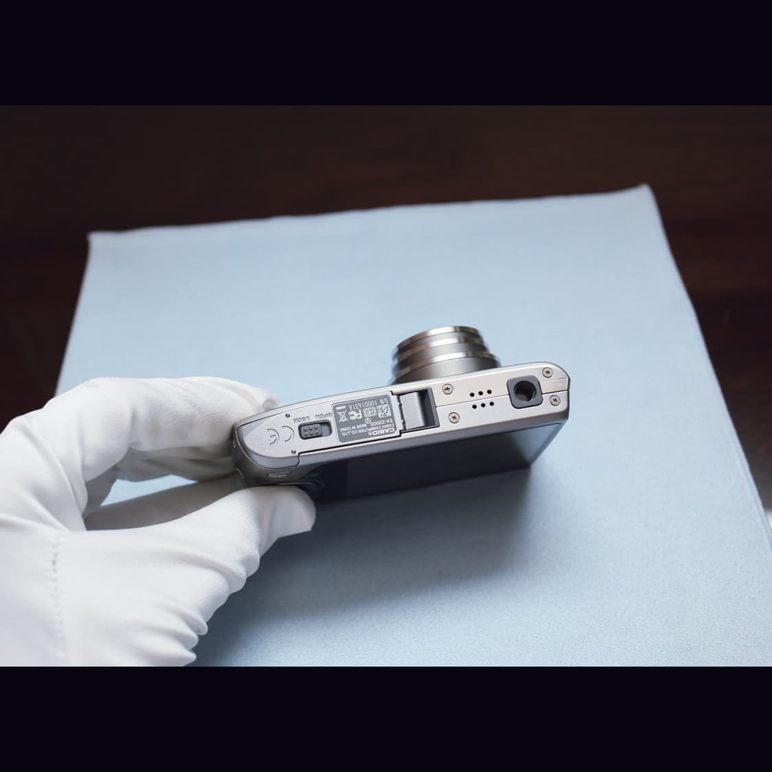 레어<준민트급>카시오 z2000 실버 (z2300) 빈티지 디카 상품이미지5