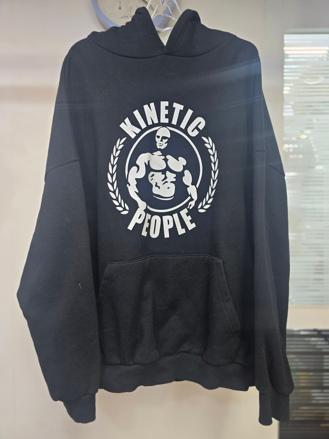 키네틱피플 블랙 후드티 M 상품이미지2