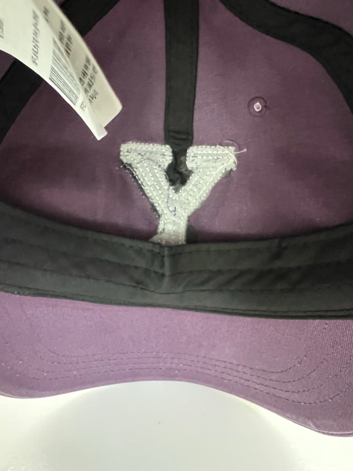 예일 레더 스트랩 볼캡_퍼플 상품이미지6