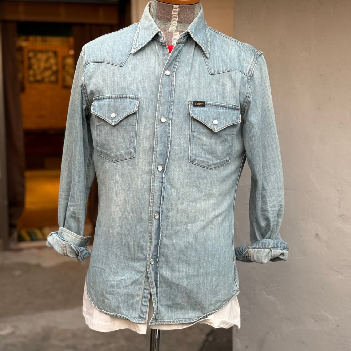 Lee 데님 웨스턴 셔츠 M 상품이미지7