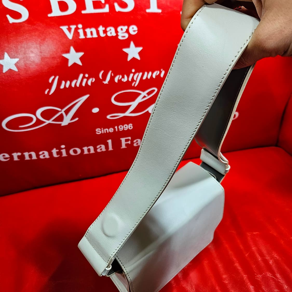 (거의새상품) 마지셔우드 화이트 투웨이 바바백  상품이미지7