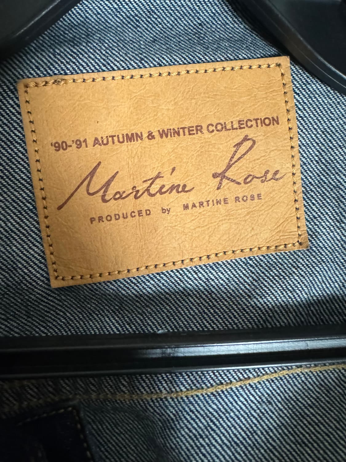 [S] 마틴로즈 오버핏 데님 자켓 상품이미지3