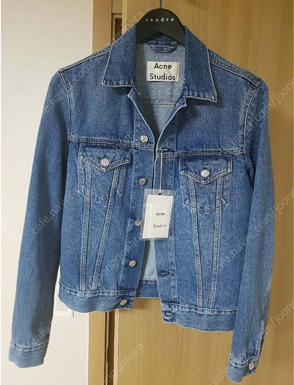 이태리산 워싱 데님 자켓 상품이미지1