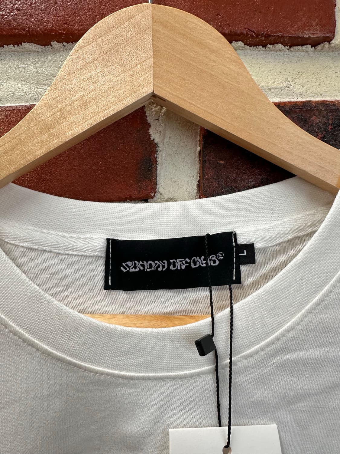 (L)선데이오프클럽 반팔 숏슬리브 미착용 새상품 상품이미지3