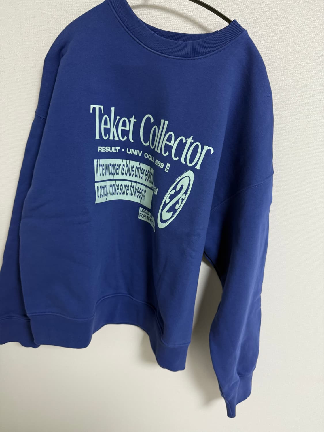 Teket 테켓 블루 맨투맨 상품이미지3