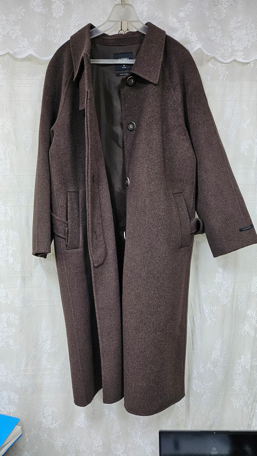 미쏘 핸드메이드   브라운 코트 M 상품이미지1