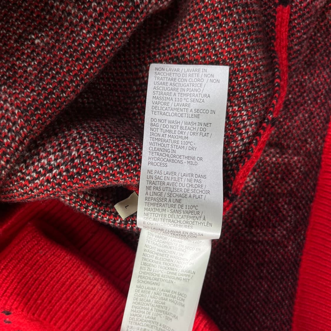 105 구찌 스컹크 멀티 로고 울 니트  상품이미지5