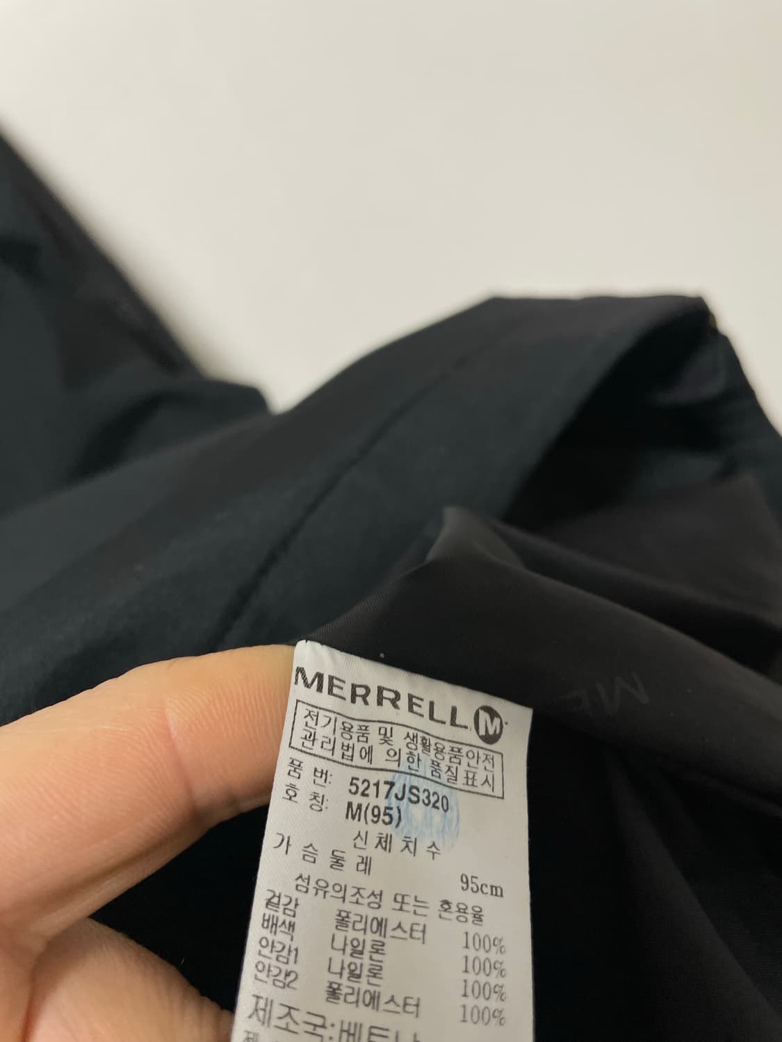 95-100 MERRELL 머렐 기능성 바람막이 자켓 정품 상품이미지4