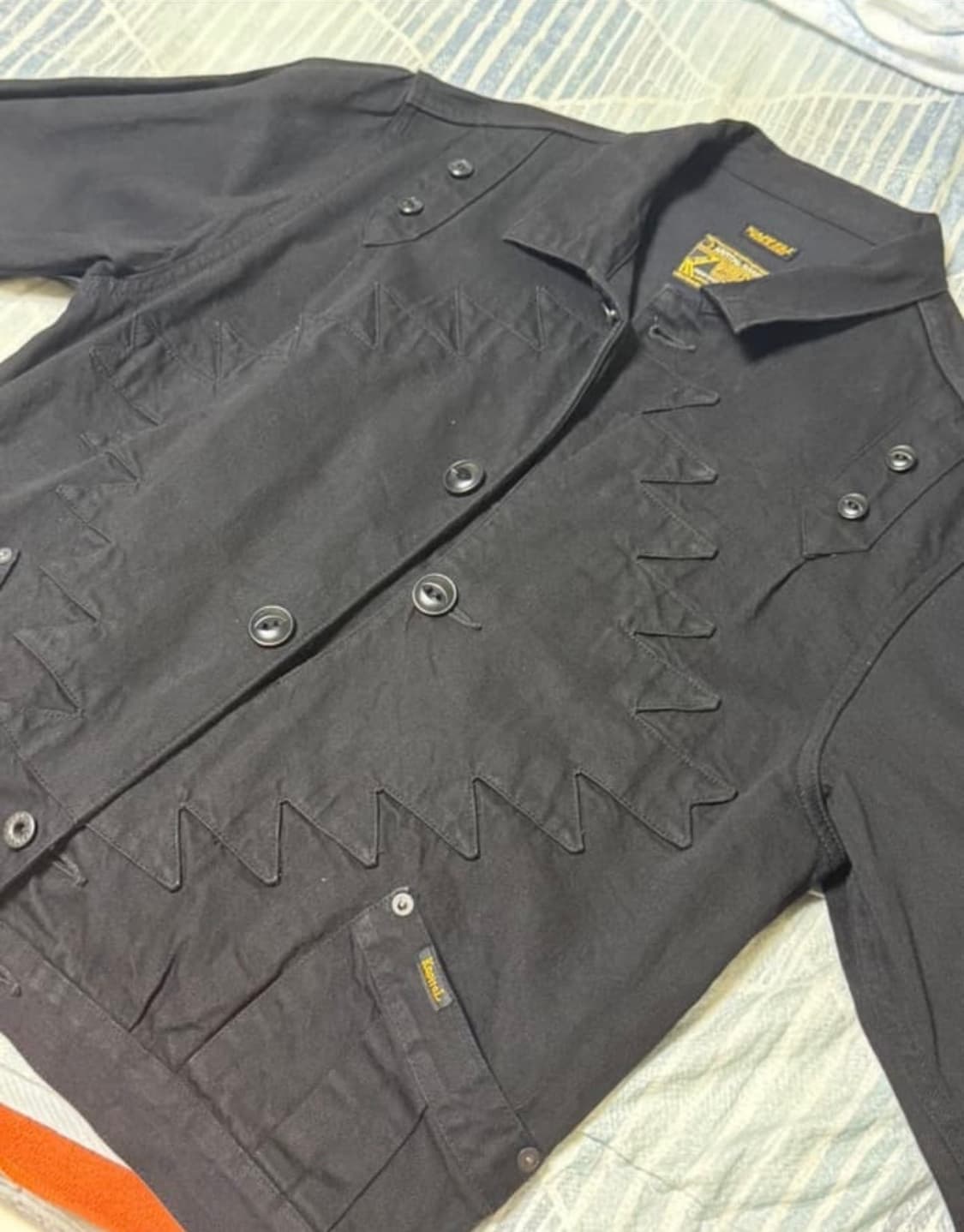 캐피탈 썬더버드 데님 자켓 블랙 42 상품이미지2