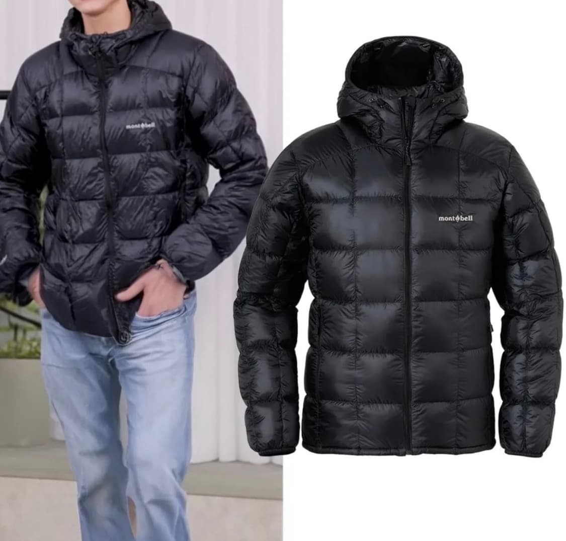 (L) 주우재 패딩 몽벨 슈페리어 후드 경량 패딩 상품이미지1