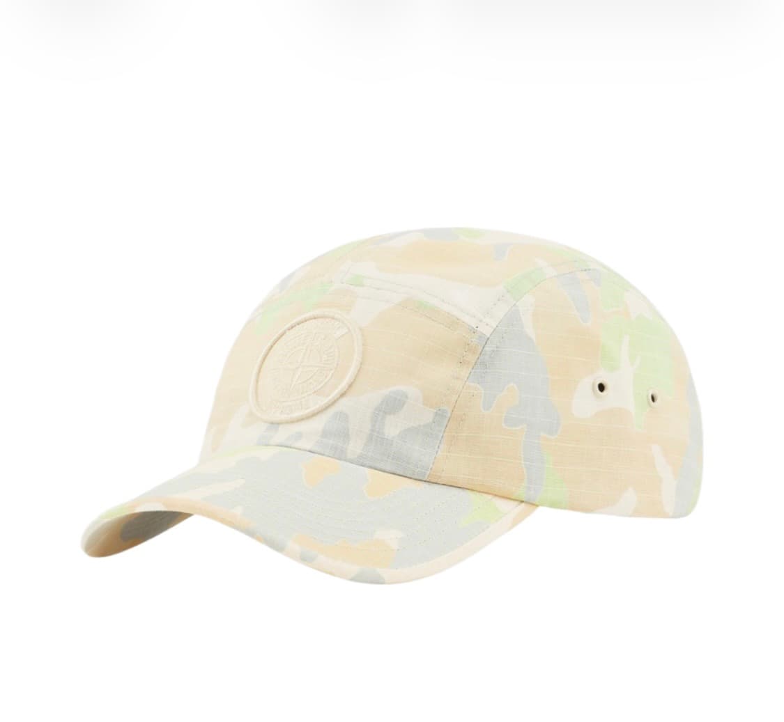 슈프림 스톤아일랜드 리액티브 아이스 카모 캠프캡 상품이미지2