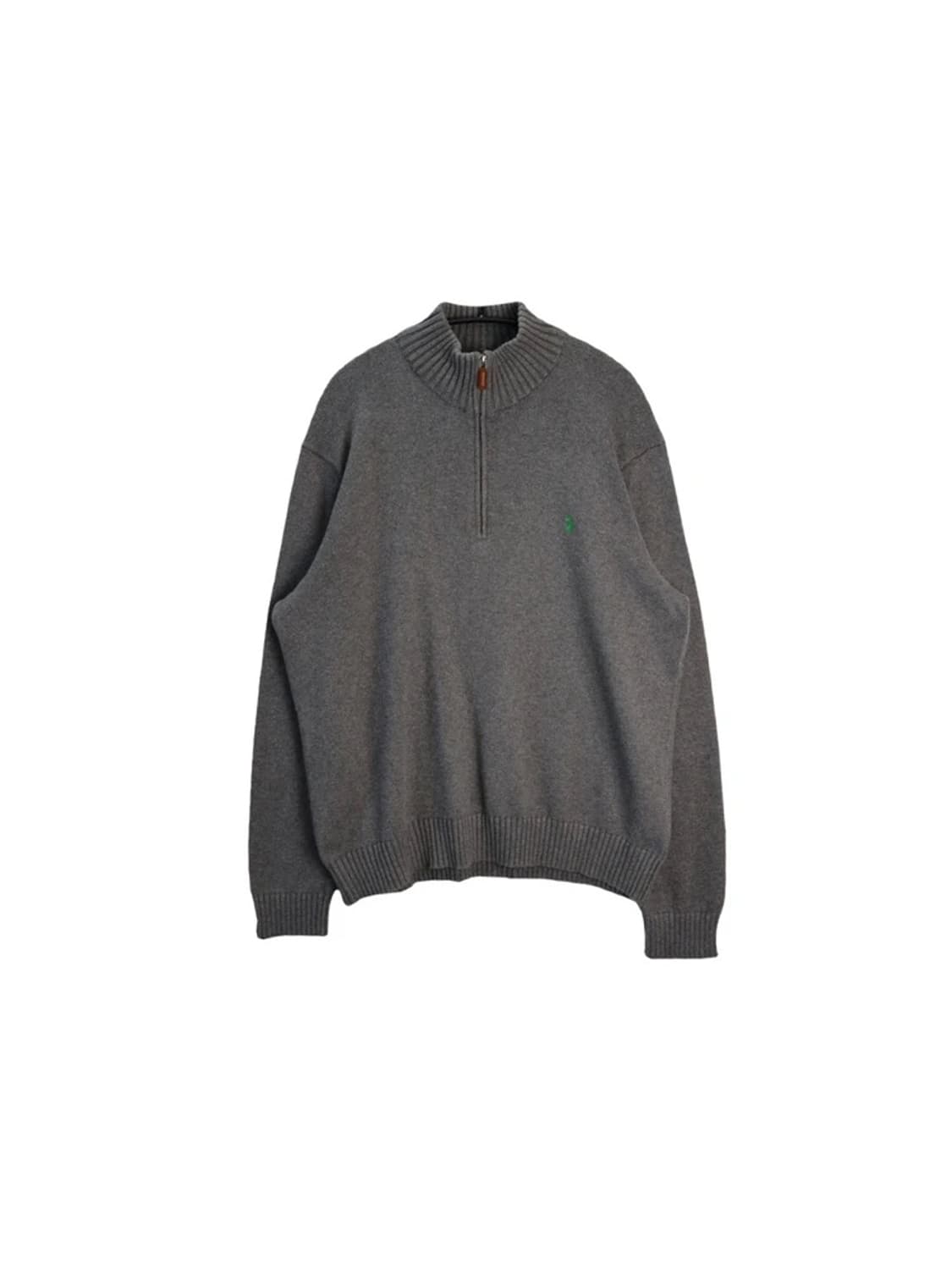 폴로 랄프로렌 그레이 반집업 니트 상품이미지4