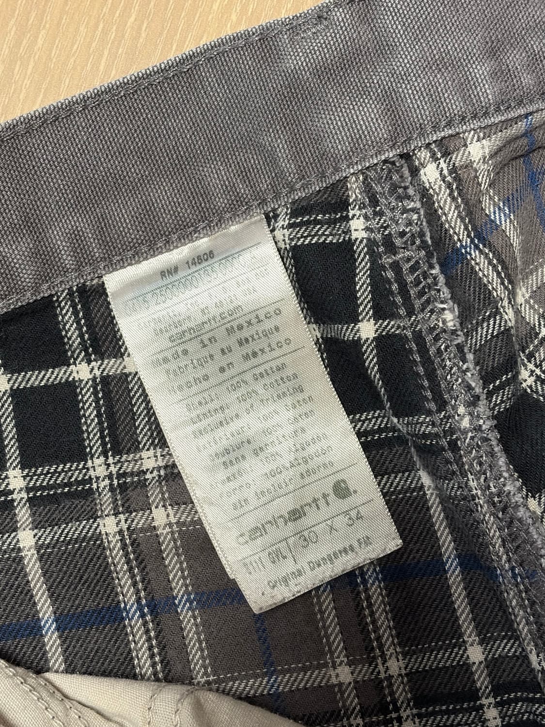 빈티지 칼하트 싱글니 카펜터 팬츠 상품이미지3