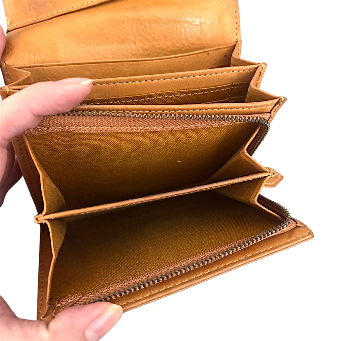 비비안 웨스트우드 태닝 가죽 로고 형압 지갑 상품이미지4