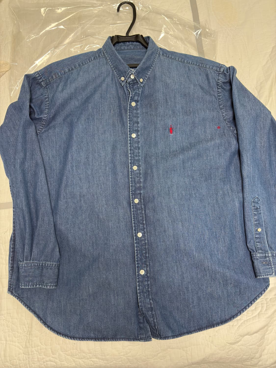 [주말특가]빔즈 SSZ  가마쿠라 류창마 오버핏 데님 셔츠 자켓 S 상품이미지1