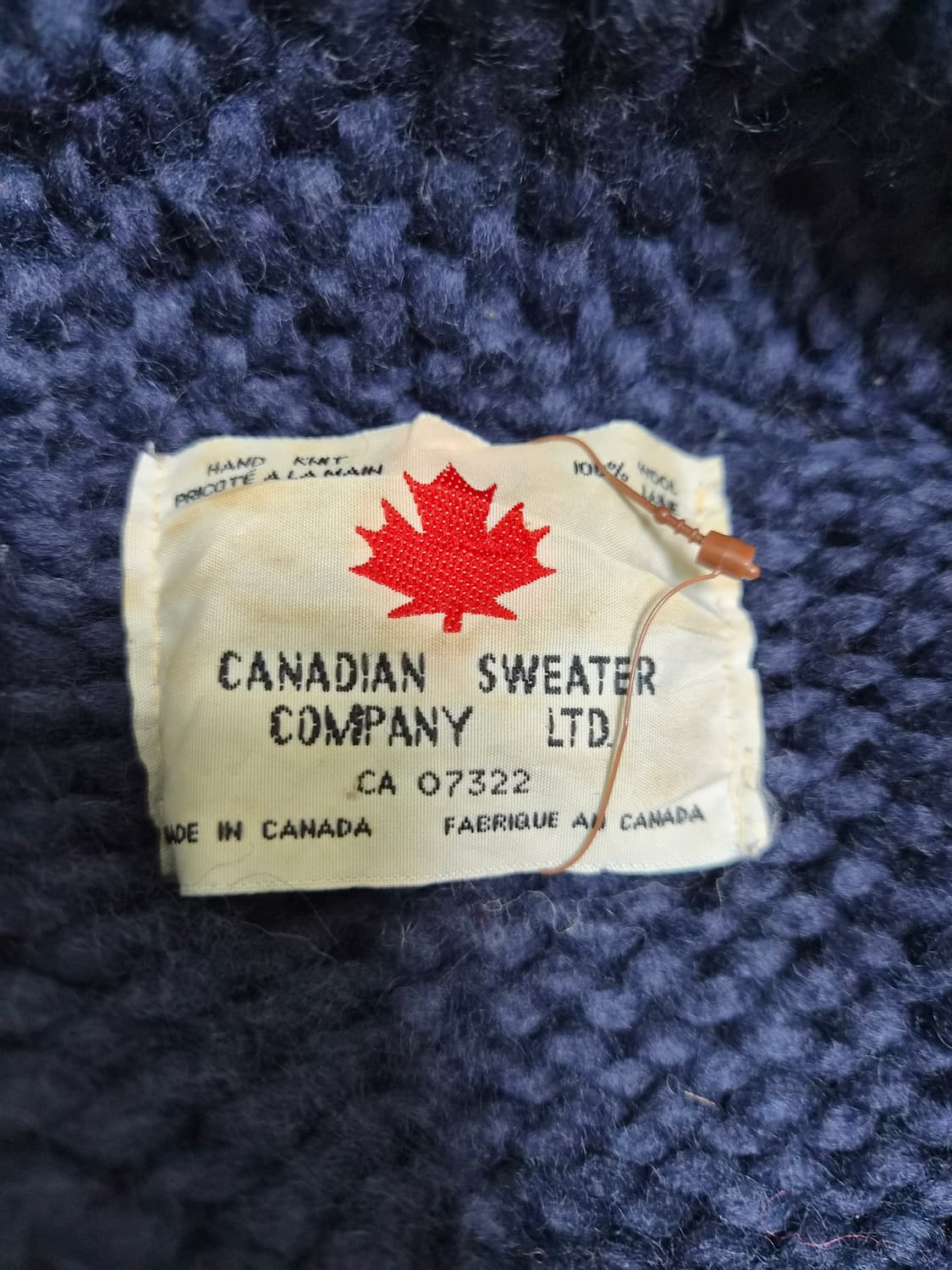 캐나다헤비울 코위찬니트집업 상품이미지2