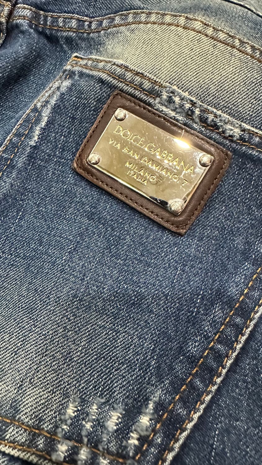 돌체앤가바나 남성 데님 청바지 46 정품 상품이미지3
