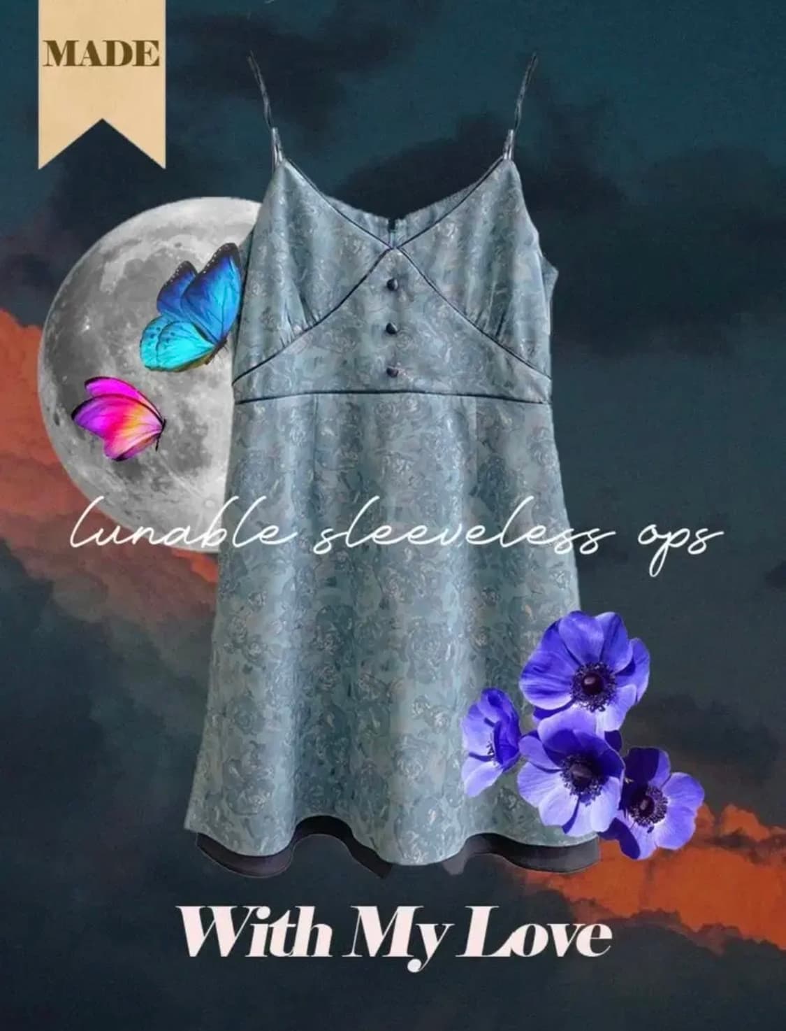 태향옷장 윗마이러브 윗마이럽 루나블 원피스 상품이미지1