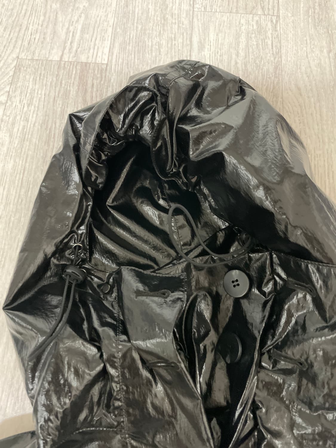 이얼즈어고 아노락 블랙 상품이미지4