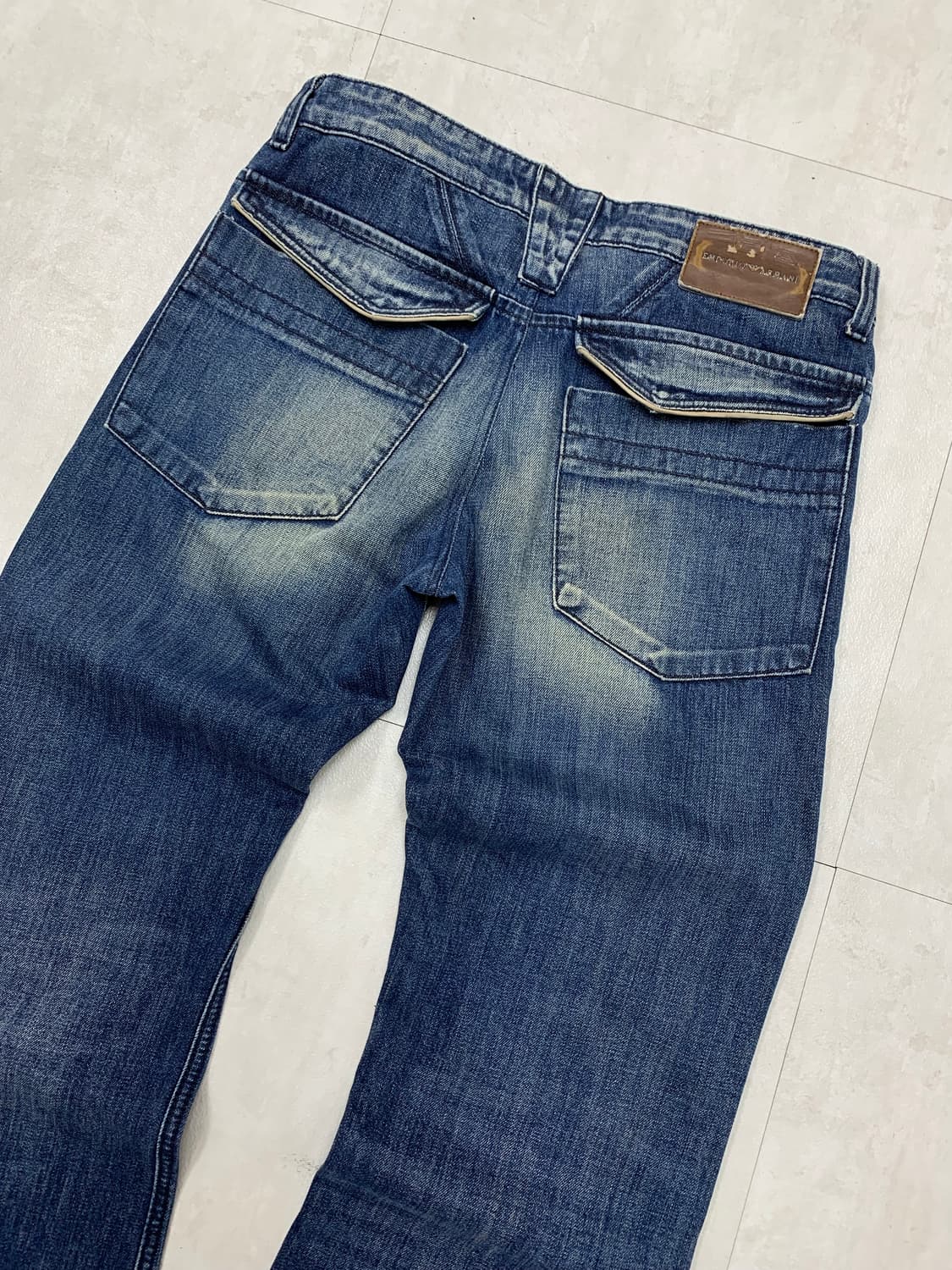 아르마니 익스체인디 데님 워싱 팬츠 #663 상품이미지8