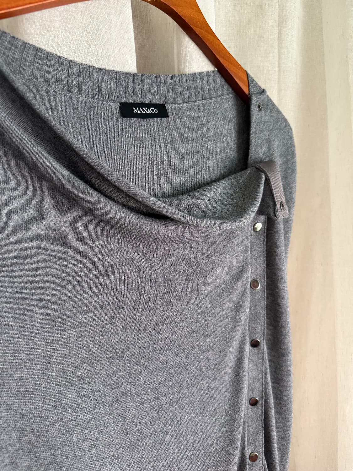 MAX & CO 드레이프 니트 원피스 상품이미지4