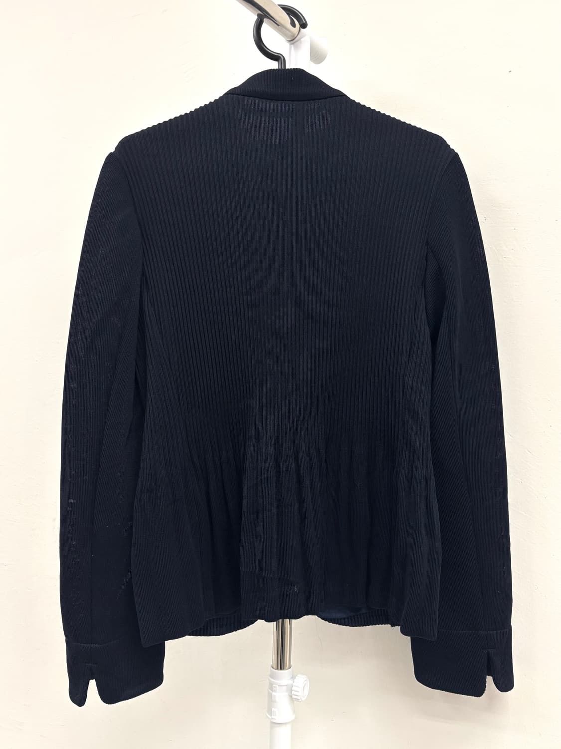 빈티지 네이비 플리츠 자켓 상품이미지7