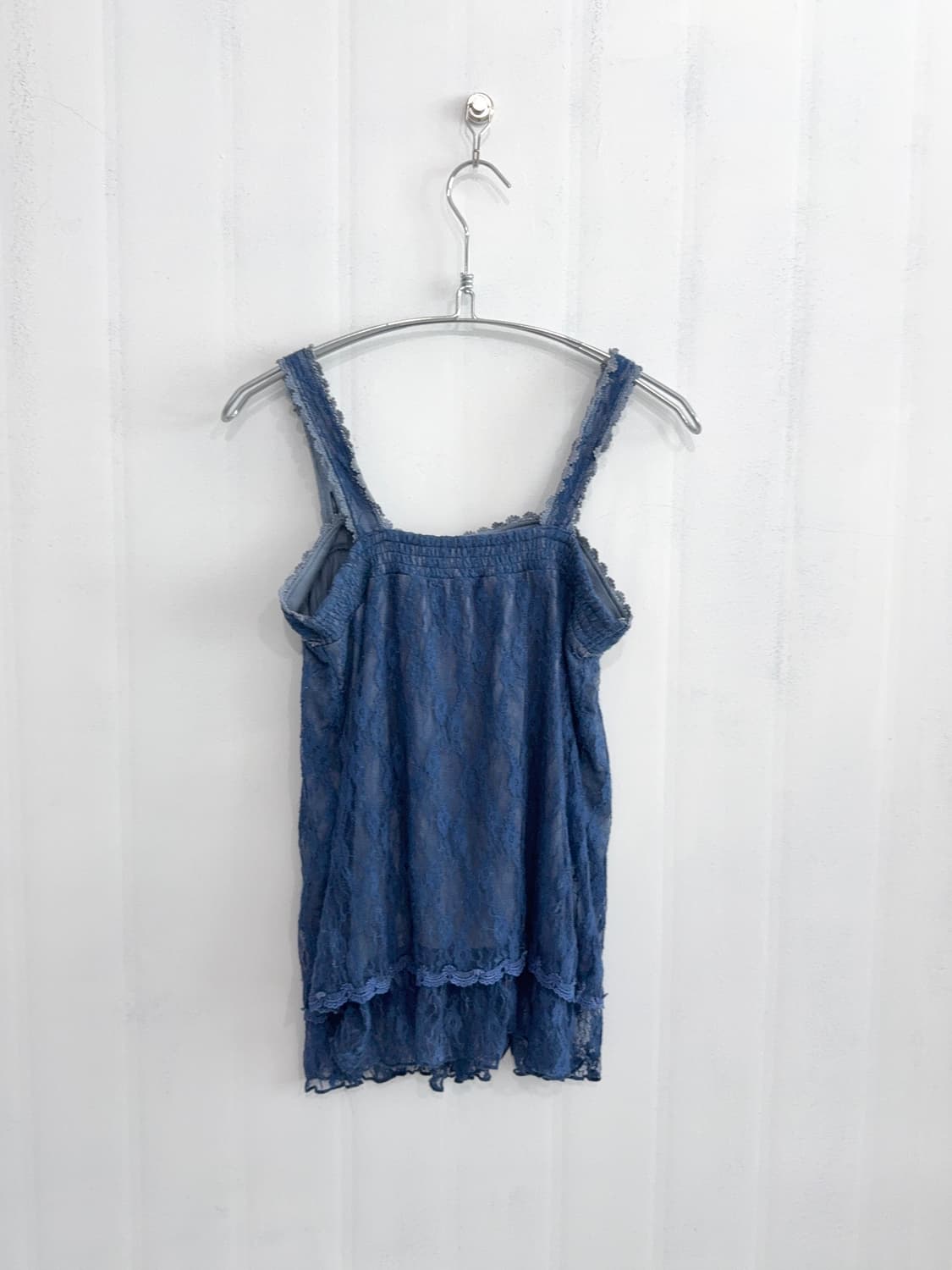 Axes Femme Blue Lace Camisole 상품이미지10