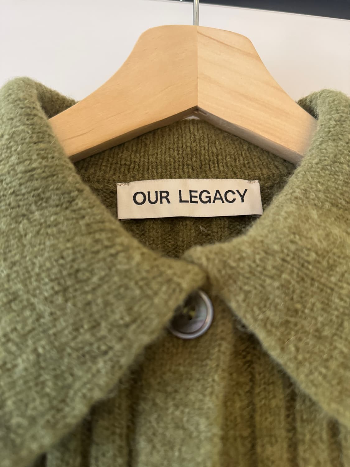 아워레가시 파인 폴로 알파카 가디건 상품이미지2