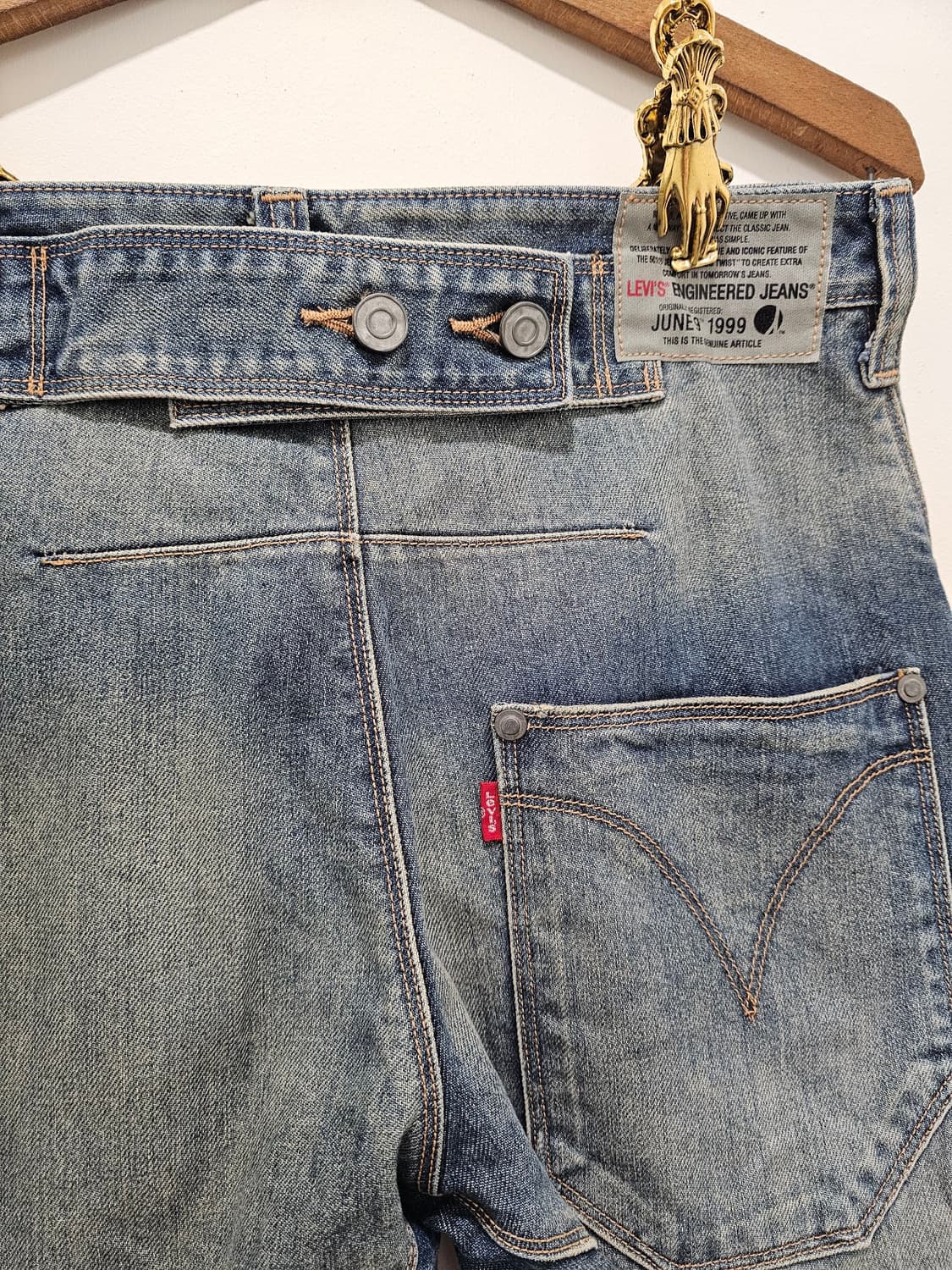00's Levis 엔지니어드진 신치백 버뮤다팬츠(국내정발) 상품이미지6