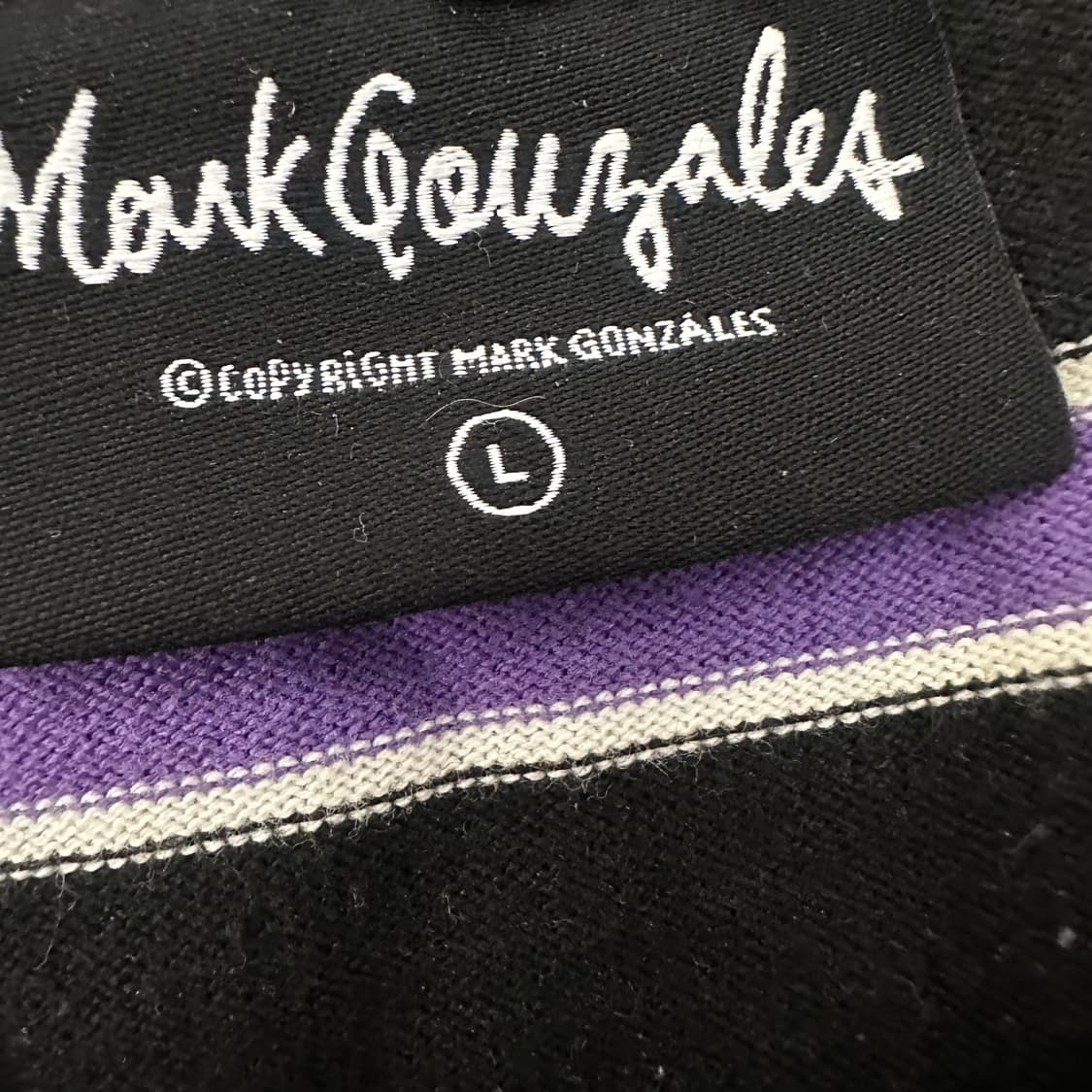 마크곤잘레스 스트라이프 긴팔티셔츠 100(L) 상품이미지5