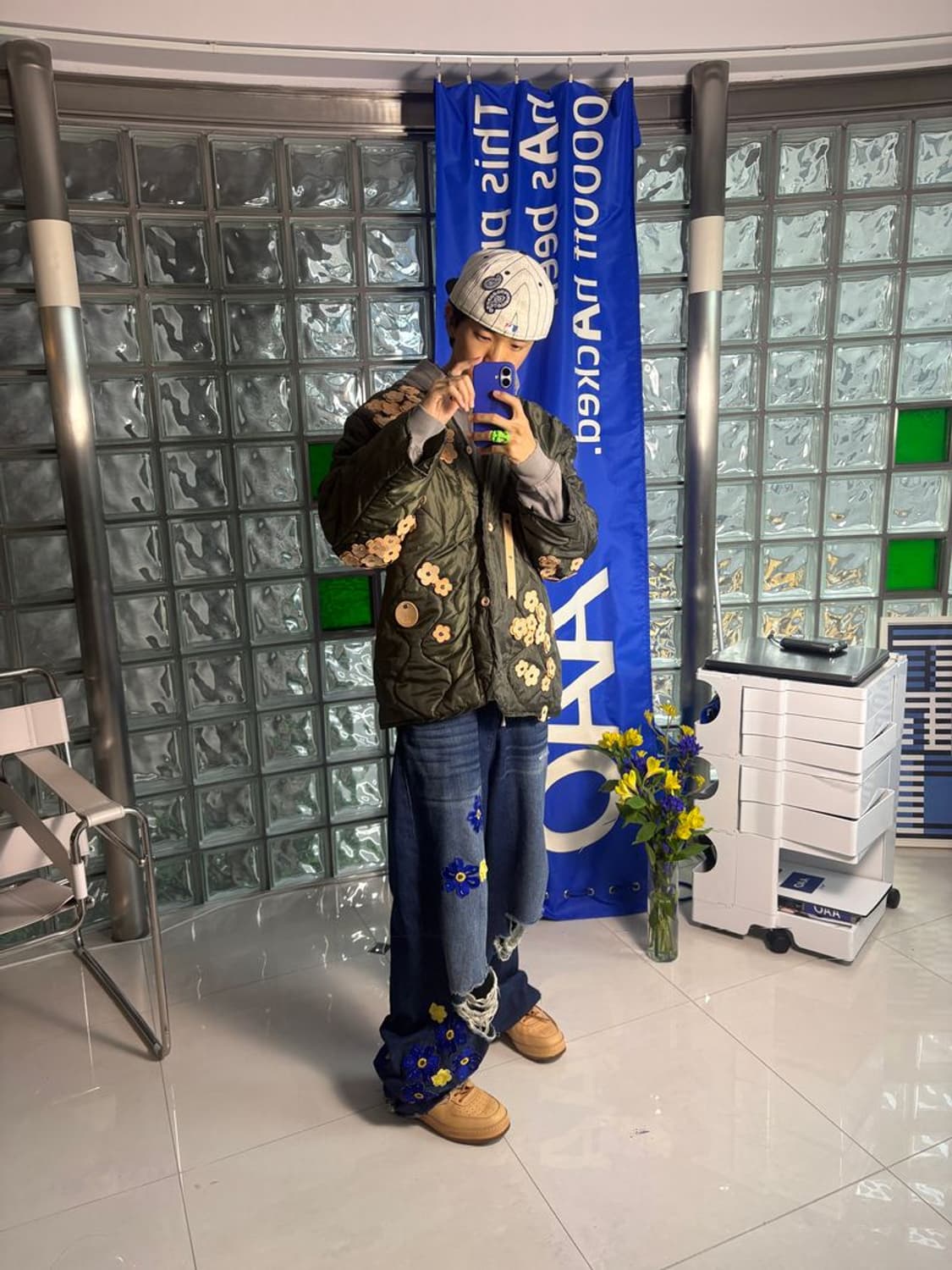 FLOWER LINER JACKET 플라워 라이너 자켓 상품이미지4