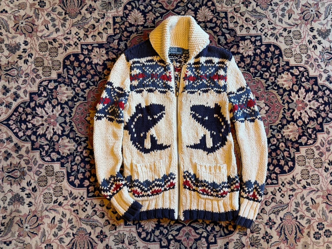 폴로 랄프로렌 코위찬 짚업 가디건 100 상품이미지1