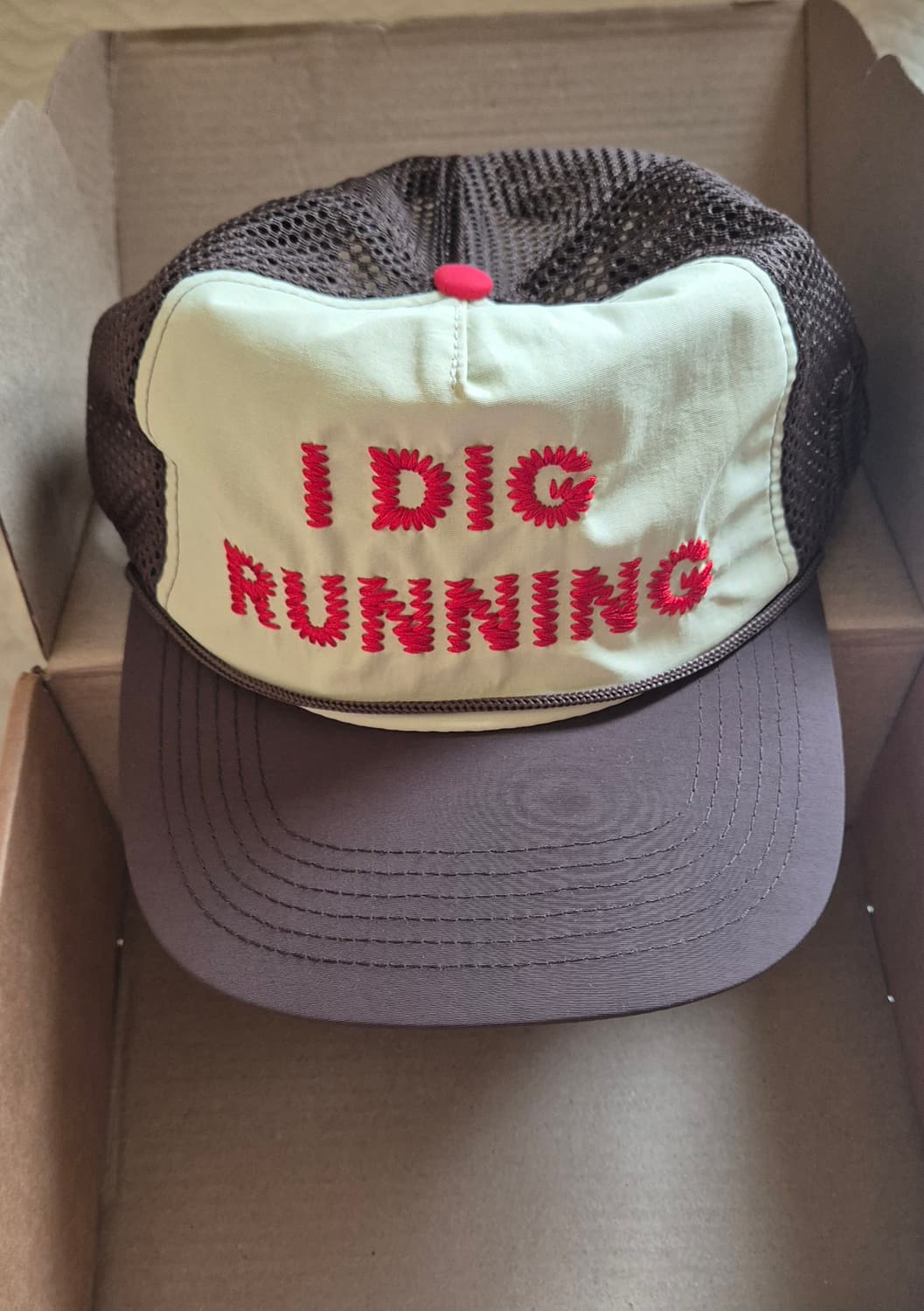 알렉스조노  I DIG RUNNING  메쉬캡 볼캡 모자  OG 상품이미지1