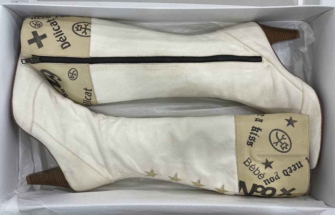 castelbajac white knee boots 상품이미지1