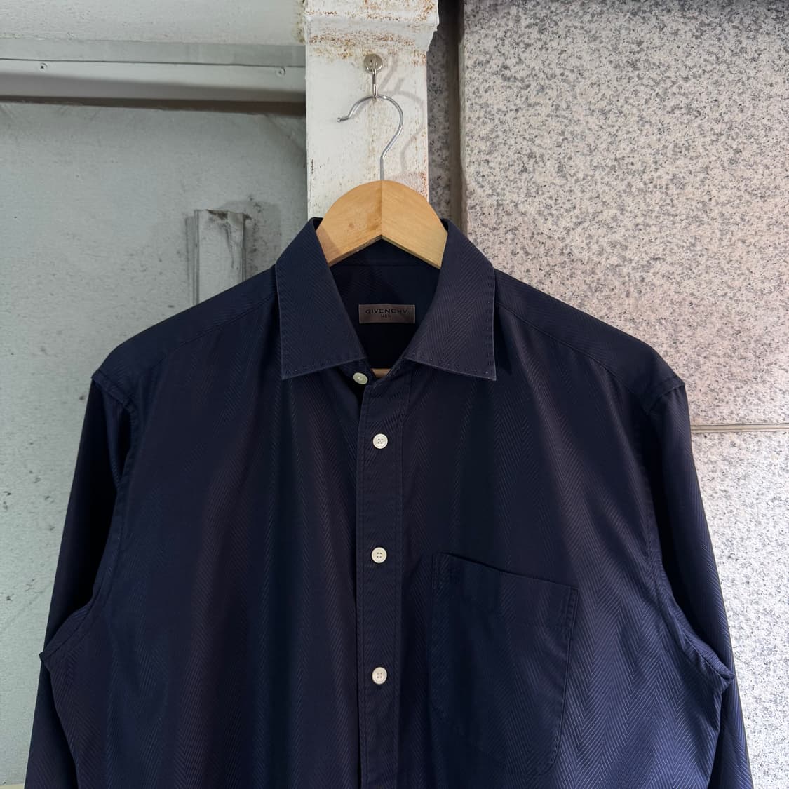 00s 지방시 로고 패턴 포켓 셔츠 상품이미지4