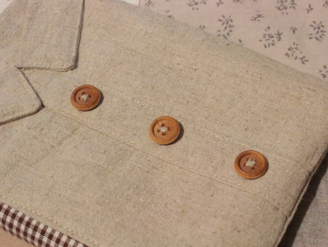 핸드메이드 린넨 셔츠 카드지갑 상품이미지5