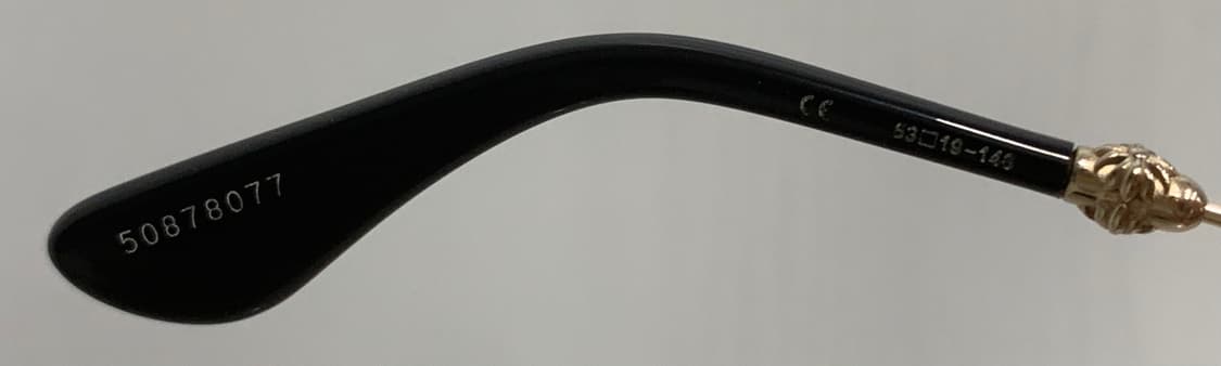 크롬하츠 에바질리스트 블랙&골드 [BK/GP] 안경  상품이미지7