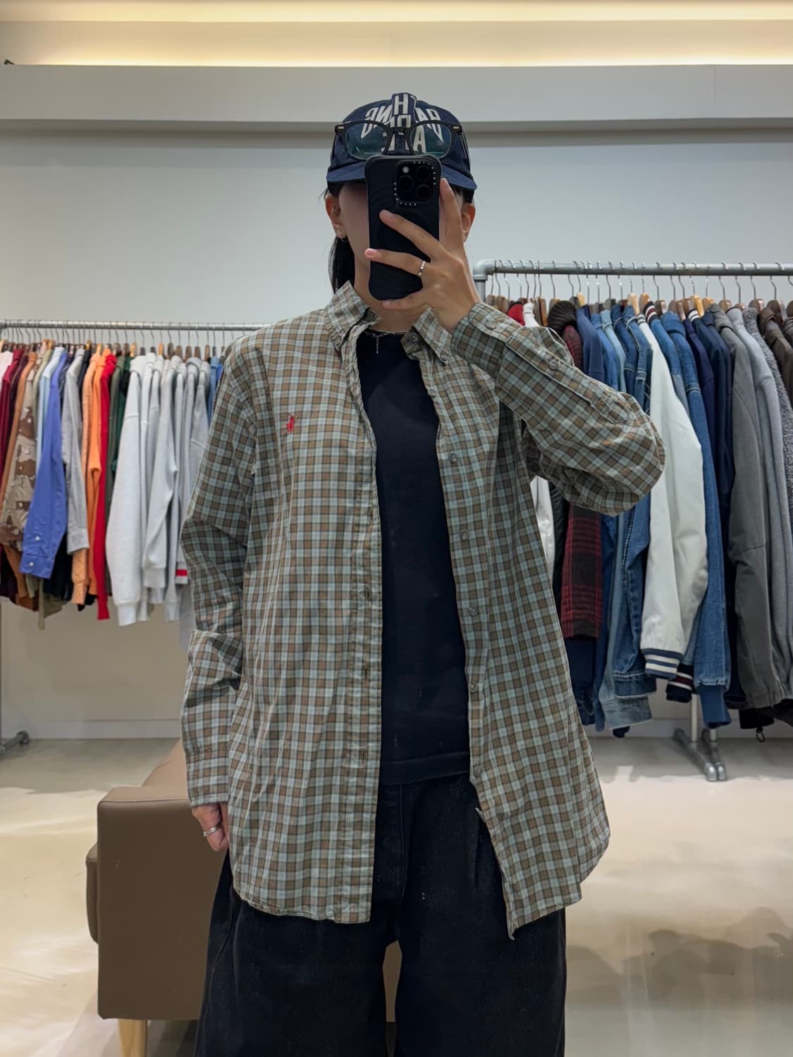 폴로 랄프로렌 체크 셔츠 상품이미지5