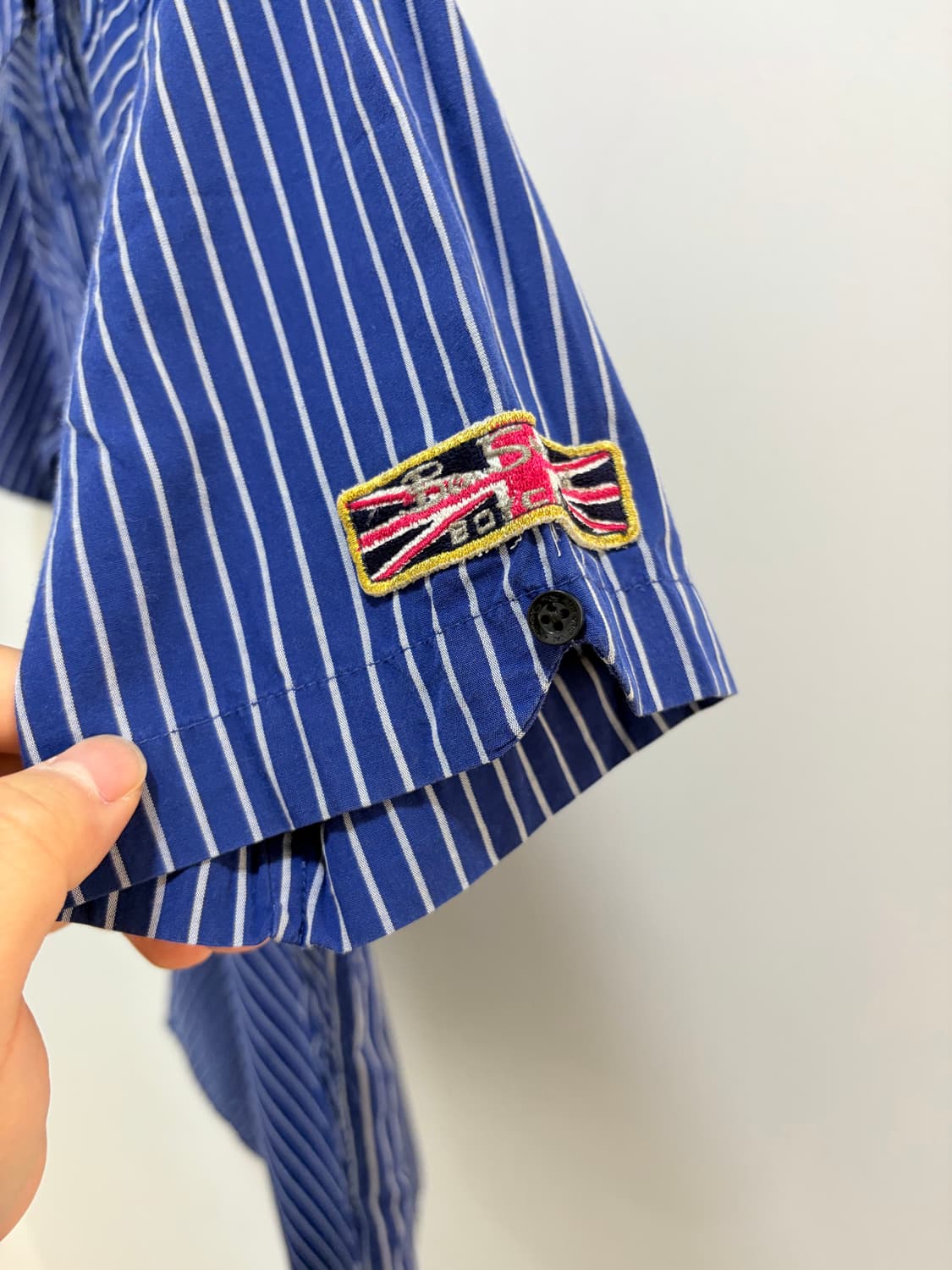 Ben Sherman X BOYCOTT 유니언잭 패치 펑크 반팔셔츠 상품이미지5
