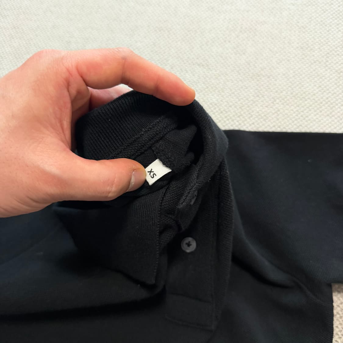 아미 로고 반팔 카라티 상품이미지3