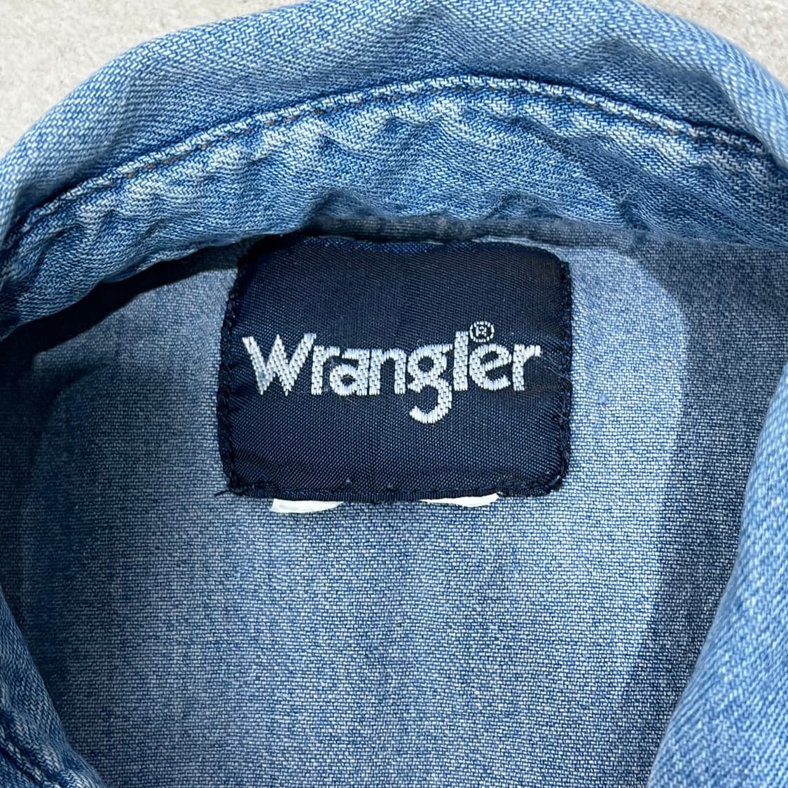 랭글러 워크 데님셔츠 s09114 상품이미지6