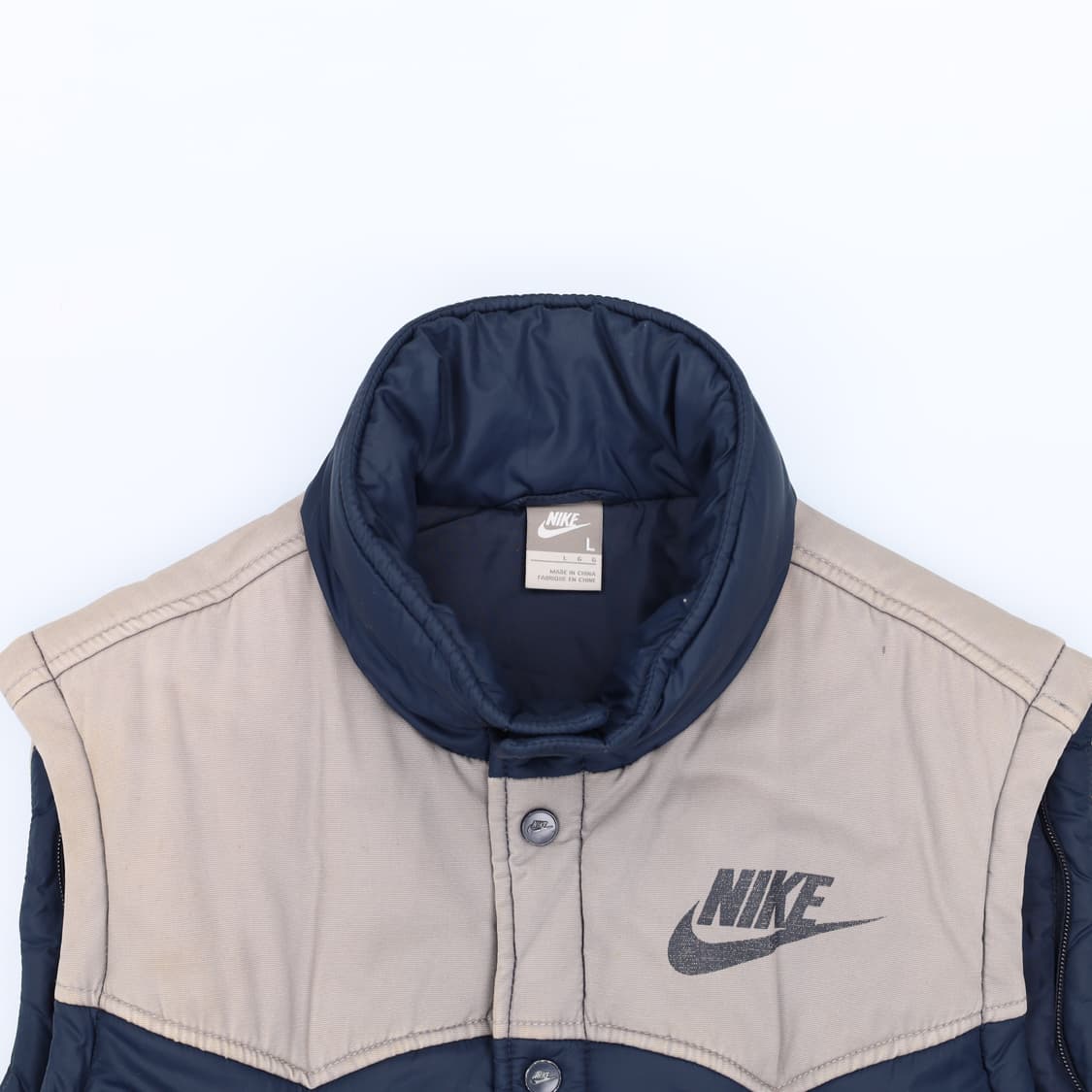 [L] 나이키 빈티지 배색 패딩조끼 0106J  상품이미지3