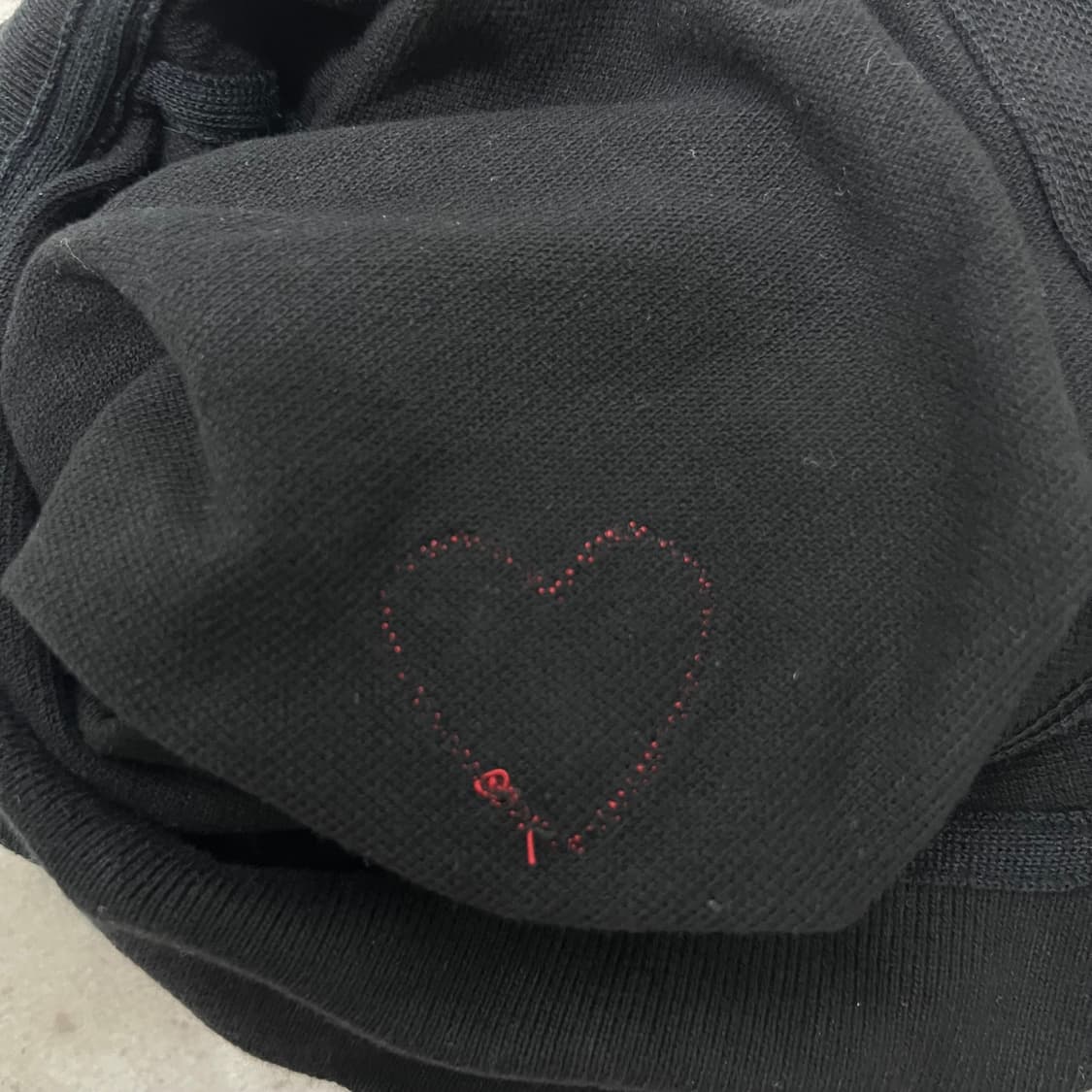 꼼데가르송 블랙 카라티 상품이미지7