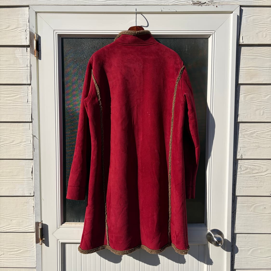 엘엘빈 빈티지 스웨이드 쉐르파 코트 M 상품이미지9