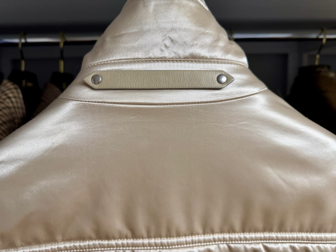 (새상품,강추👍)톰포드 새틴 아이보리 트러커 자켓 상품이미지5