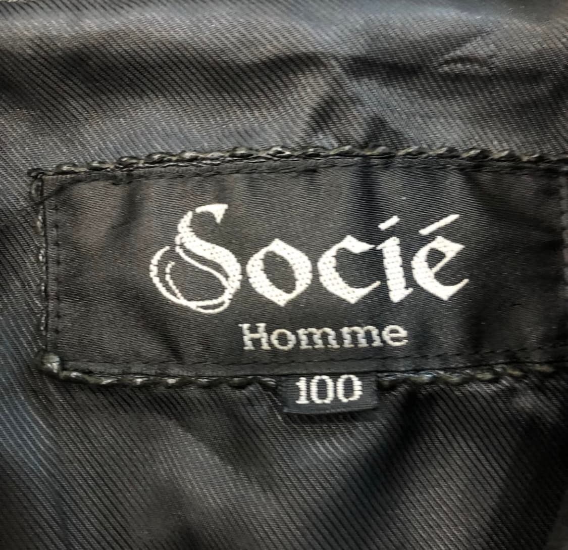 빈티지 양가죽 집업 레더 자켓 상품이미지4