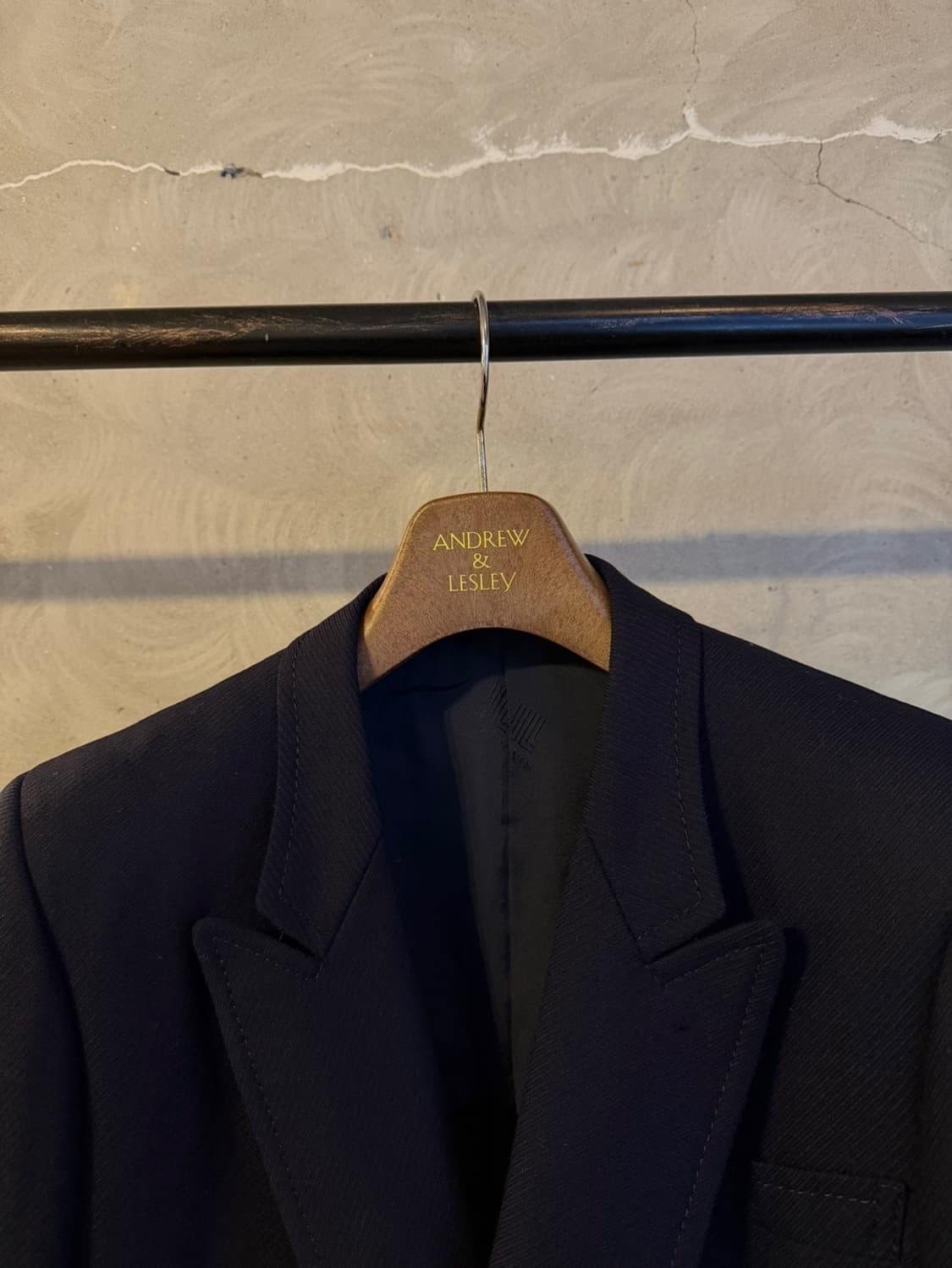 90s 랑방 부티크 캐시미어 블렌디드 자켓 66~77 상품이미지3