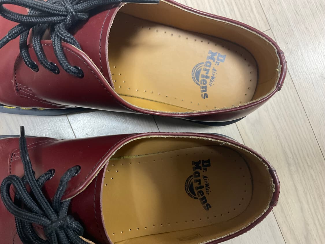 닥터마틴 1461 체리레드 270(박스포함) 상품이미지5