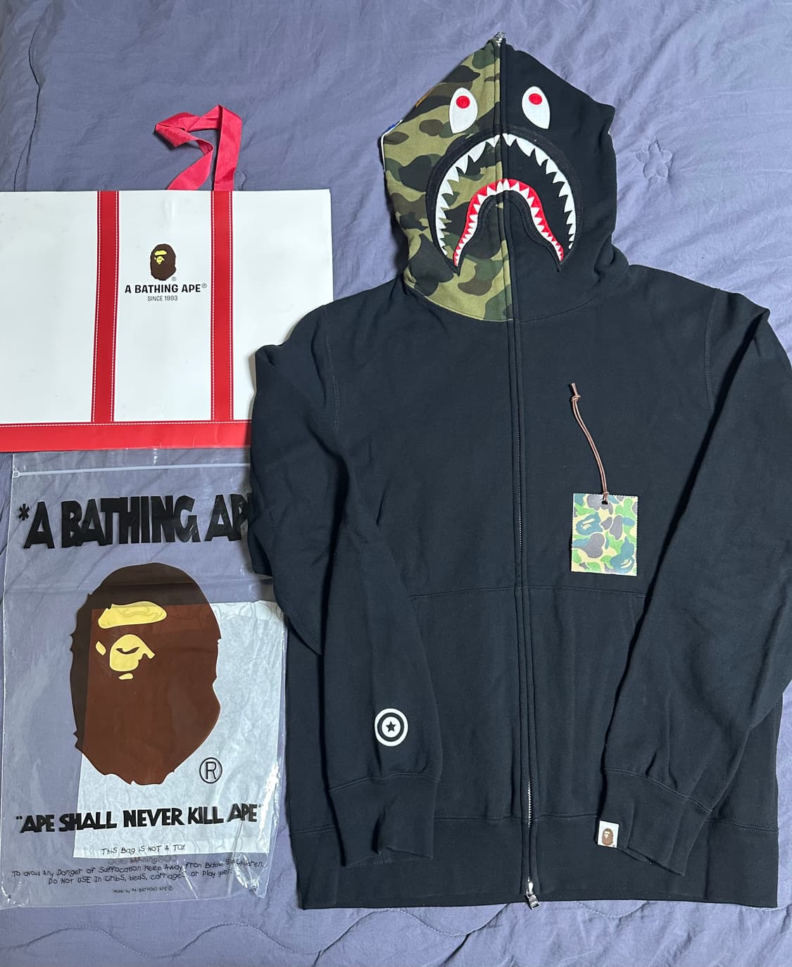 [XL]베이프 샤크후드 상품이미지1